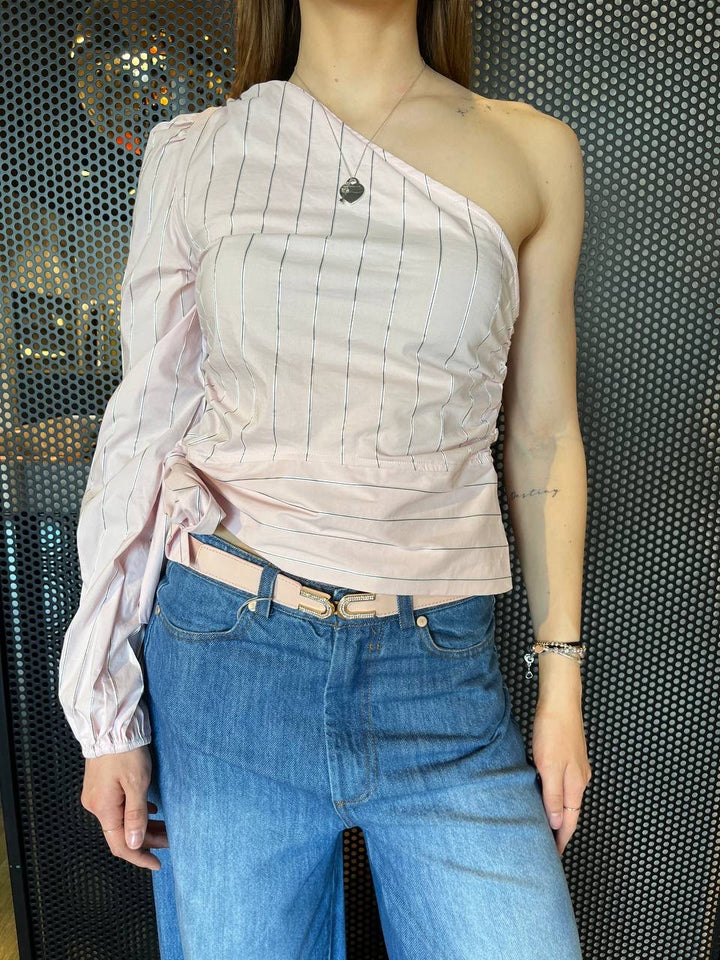 Koralline Camicia Donna PE25-511 Monospalla, Rosa