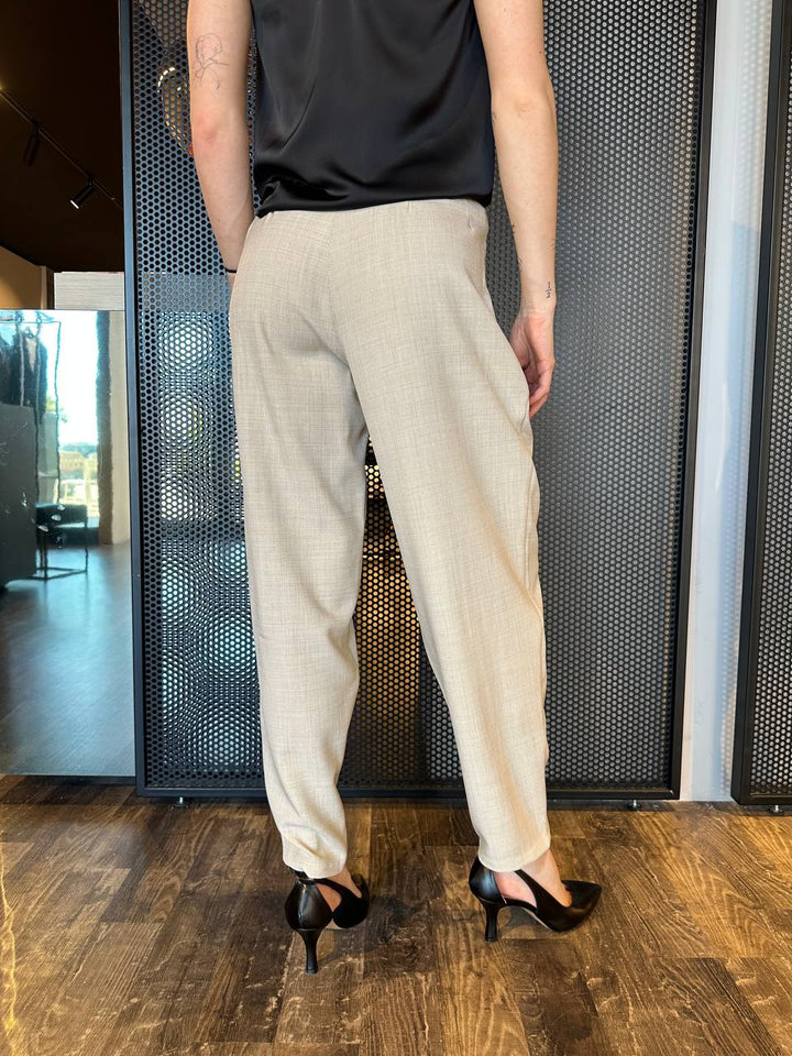 Koralline Pantaloni Donna PE25-111 Beige, Cargo