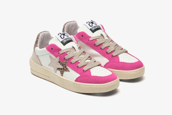 2STAR Sneakers New Star 2SD4655 Women, Leather, White