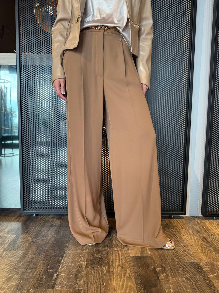 Dixie Pantaloni Donna PDLNJRUA Bronzo, Palazzo