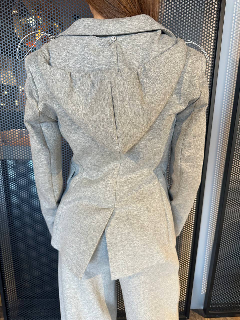 Tensione In Giacca Donna 25B6105PE25 Grigio, Cotone Elasticizzato