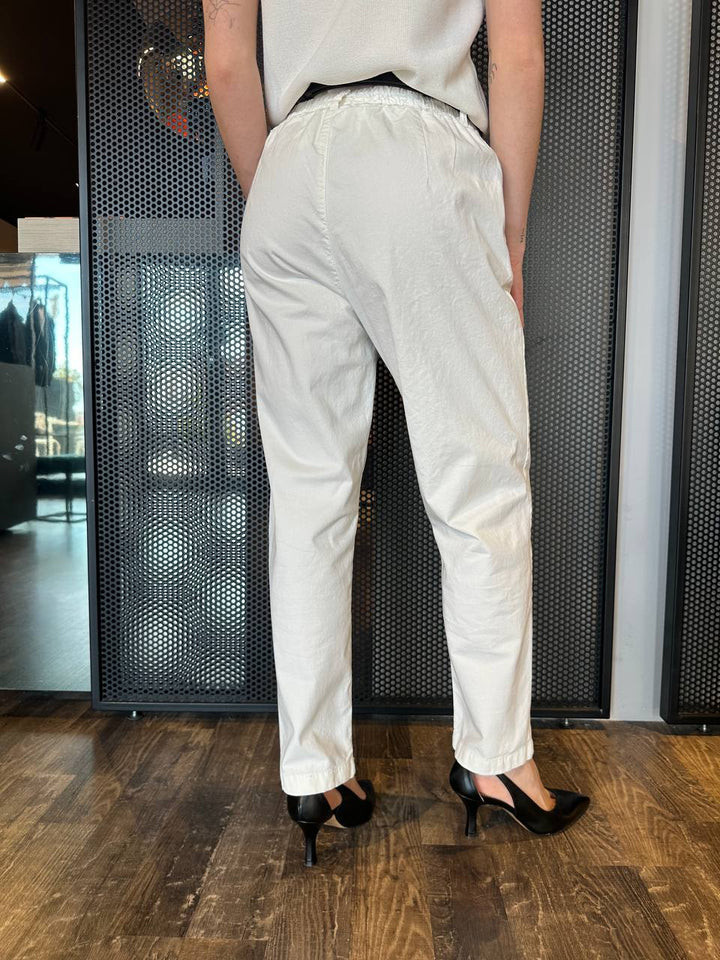 Eco Pantaloni Donna JECO220 Pantajogging, Bianco