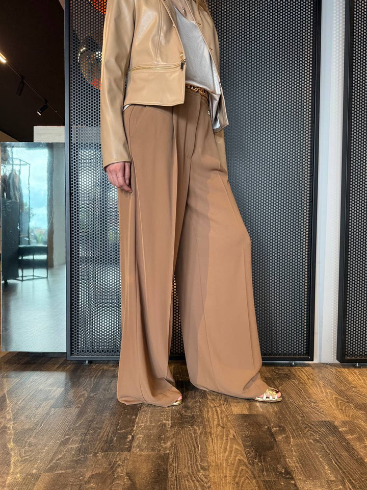 Dixie Pantaloni Donna PDLNJRUA Bronzo, Palazzo