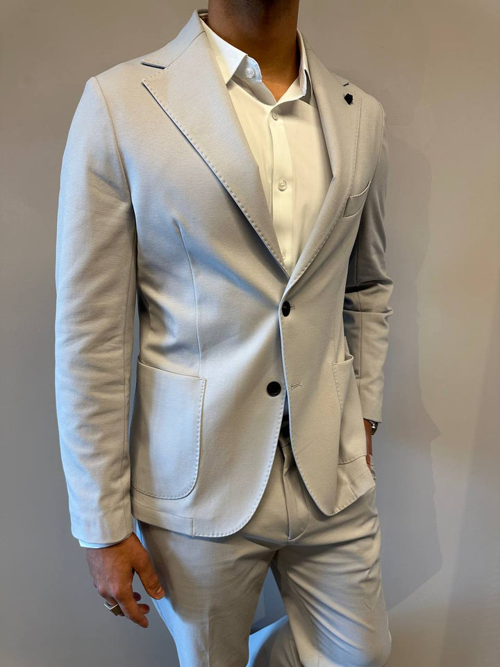 Outfit Men's Suit S2S5CT00A014 Light Grey, Stretch Fabric