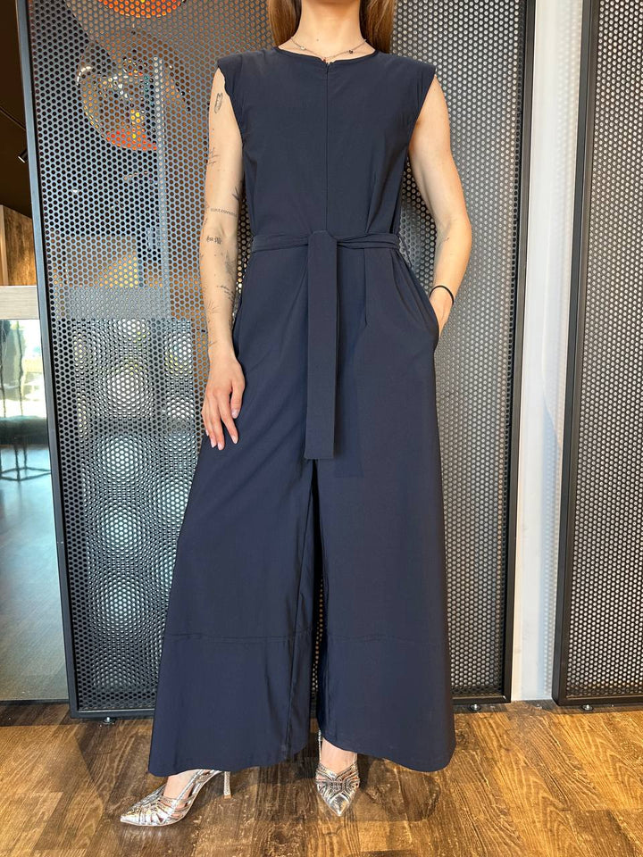Rebeka Ross Tuta Donna 125ETU100 Blu, Gamba Ampia