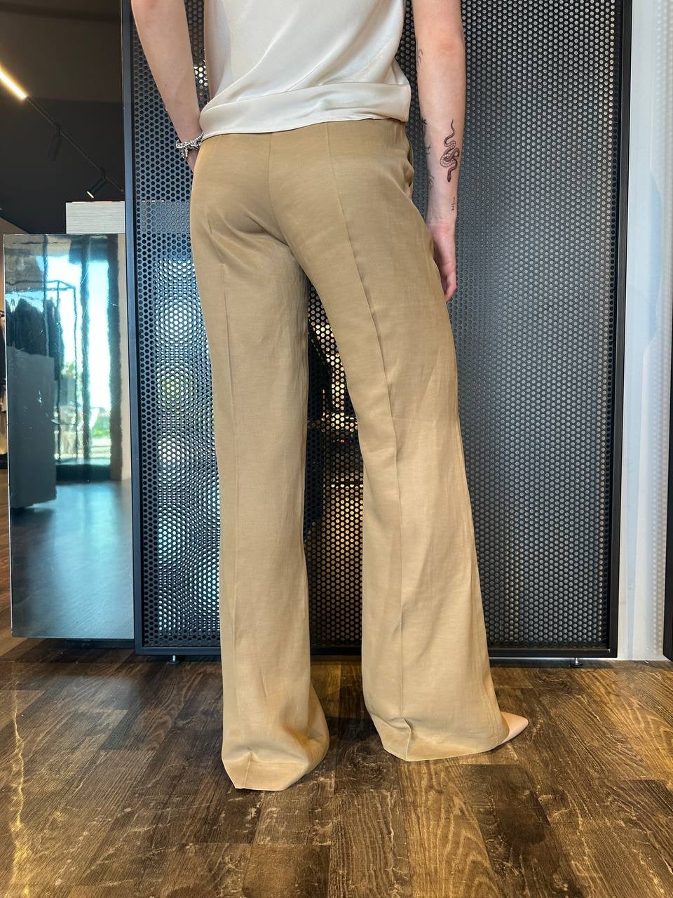 Anitiè Pantaloni Donna AN21709U423 Pence, Beige