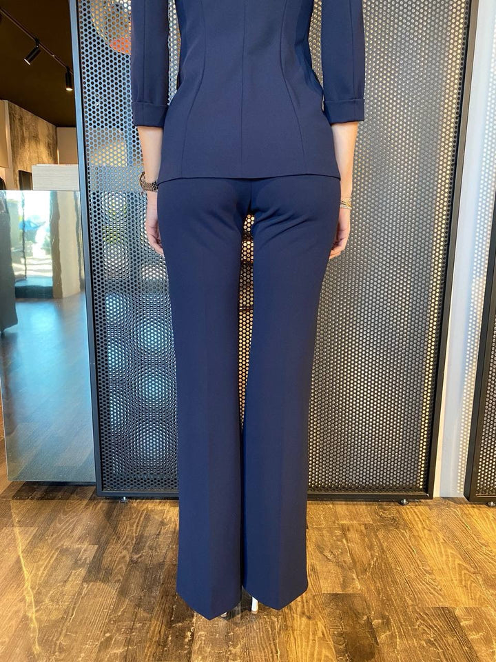 Imperial Pantaloni Donna P3E9JAW Blu, Fondo Largo
