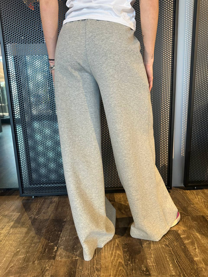 Tensione In Pantaloni Donna 25P6107PE25 Grigio, Fondo Largo