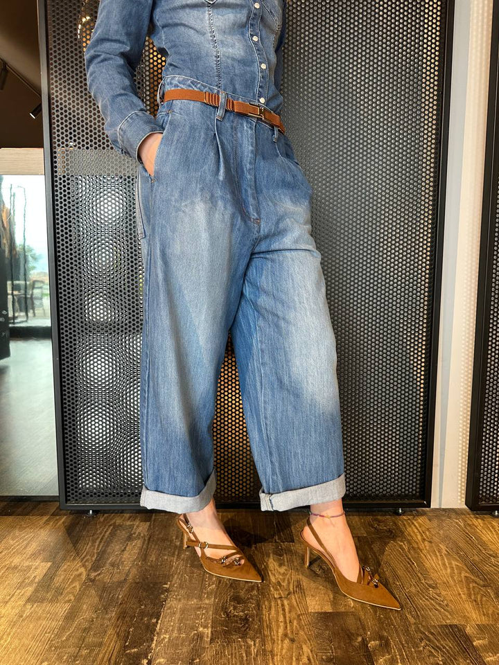 Dixie Jeans Donna P773W025A Pence, Blu