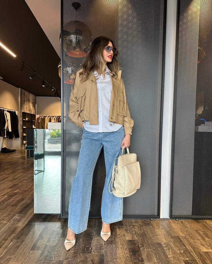 Artigli Jeans Donna ADDE002323 Lavaggio Medio, Palazzo