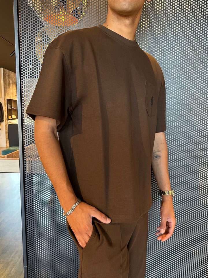 Imperial T-shirt Uomo T8588T011 Moro, Over