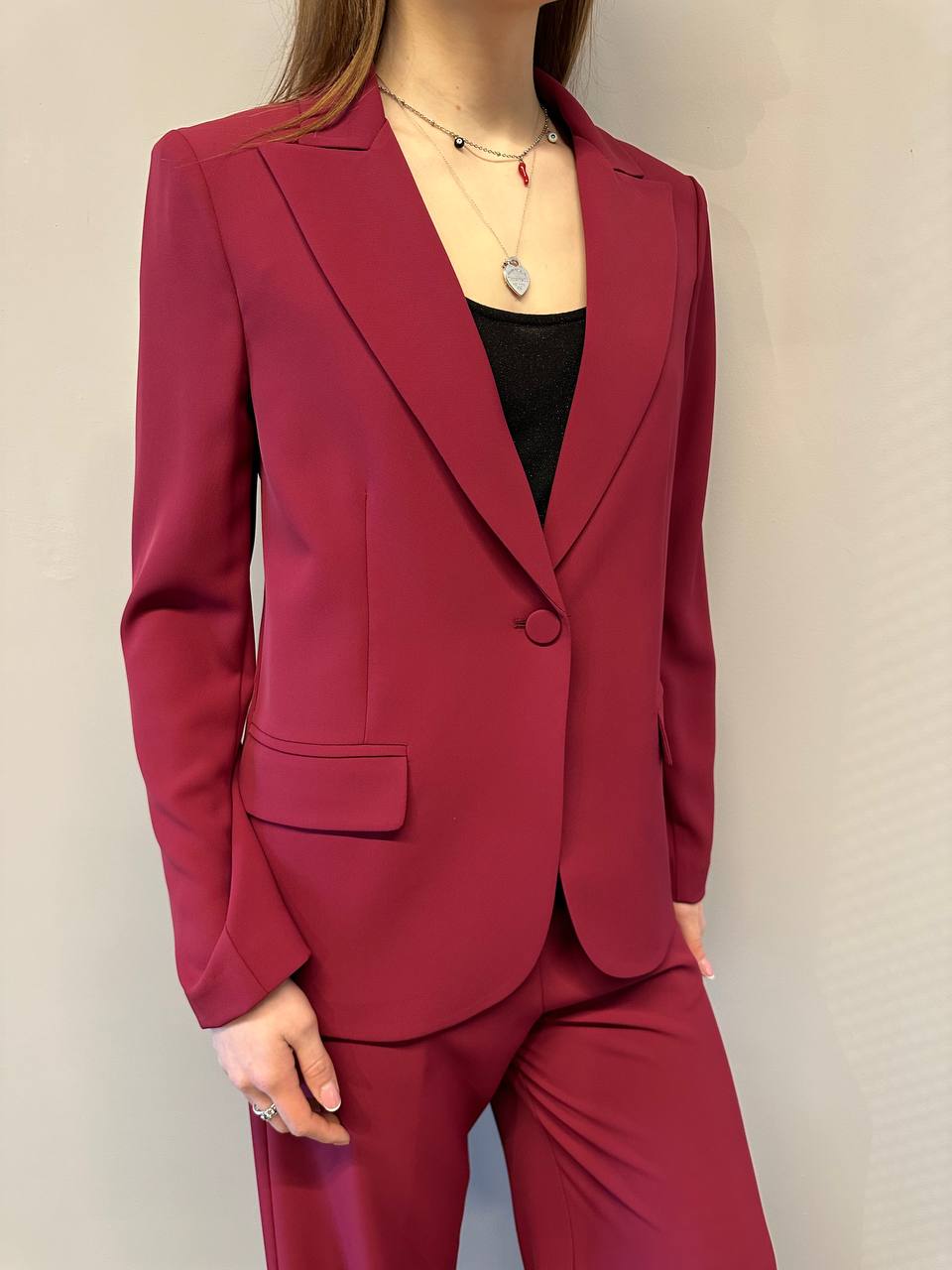 Kontatto Complete MA3002C Women, Bordeaux, Jacket and Pants
