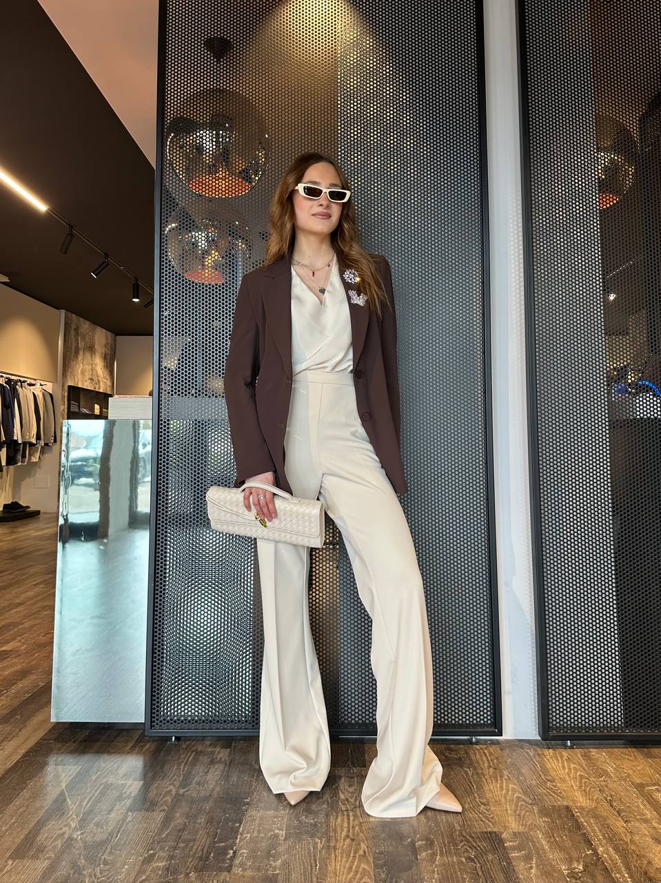 Koralline Canotta Donna PE25-323 Canotta Panna