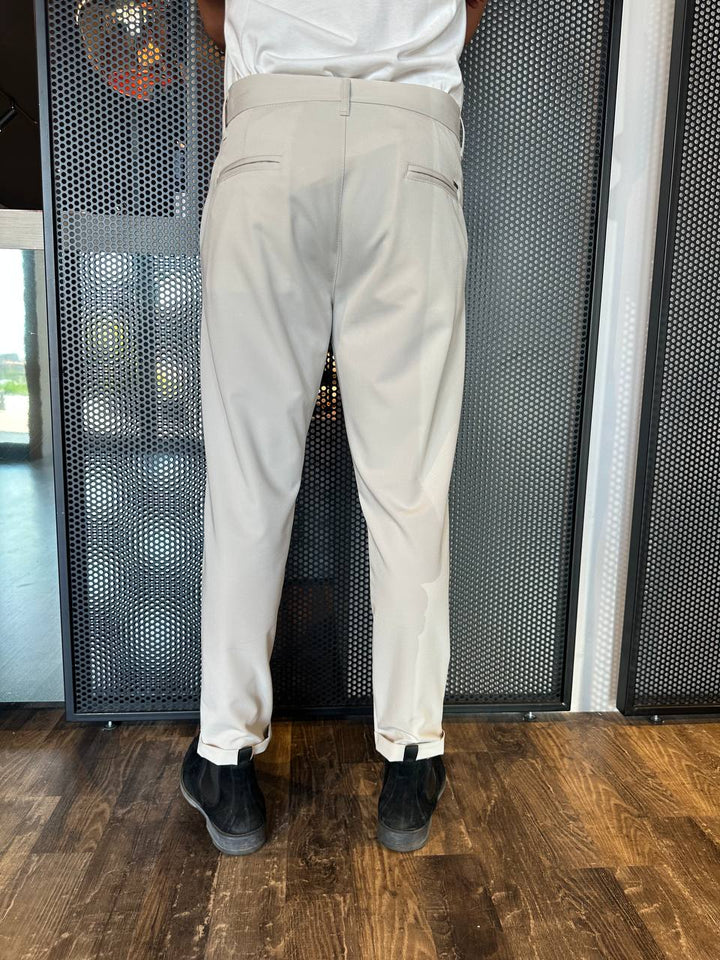 Imperial Pantaloni Uomo PWB0JBQ Beige, Cavallo Basso