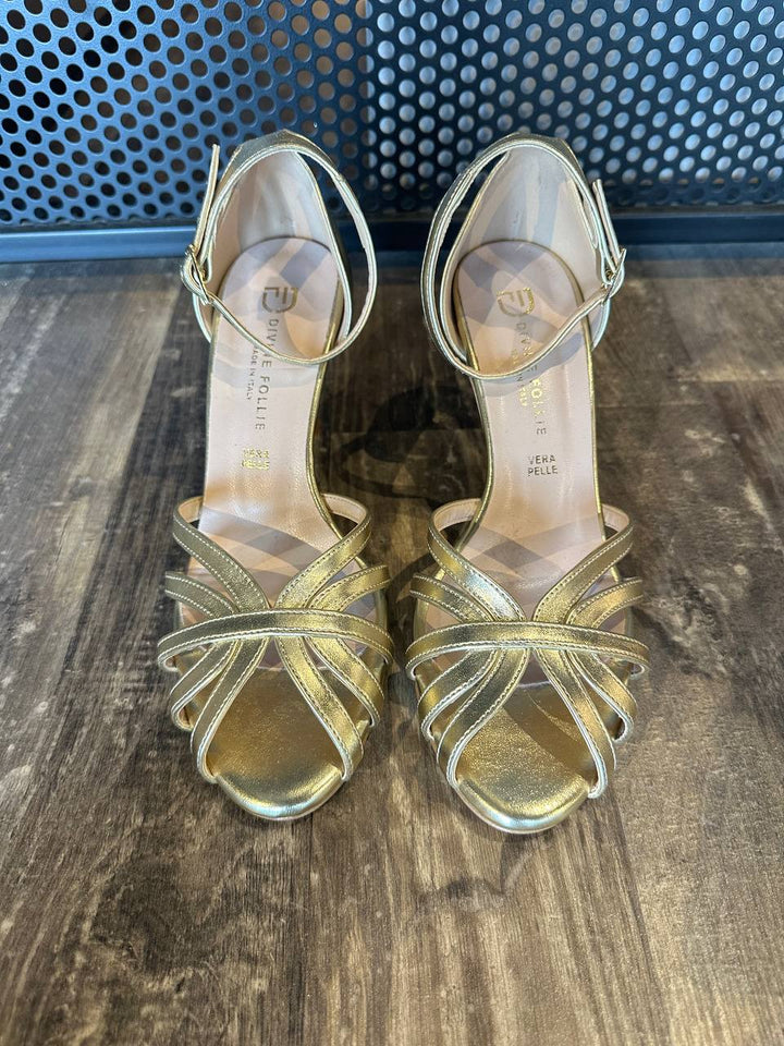 Divine Follie Sandali PE32/8036 Donna, Oro