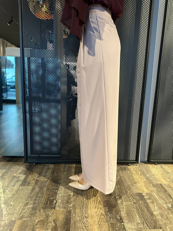 Motel Women's Pants 25P6154 Pink, Wide Leg