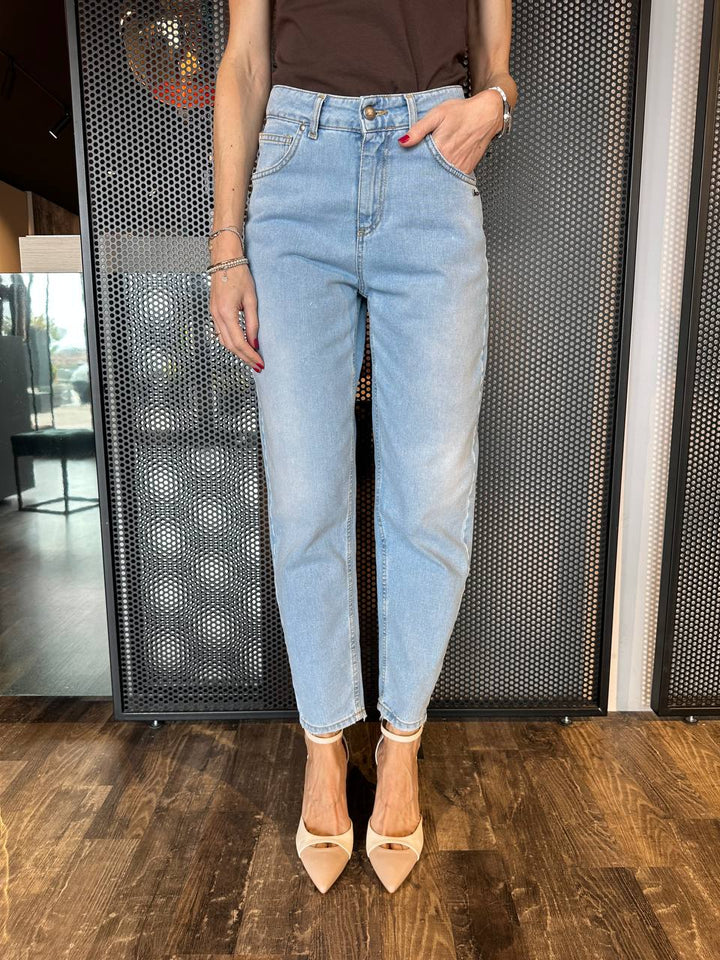 Berna Jeans Donna W25301630 Carrot, Cotone