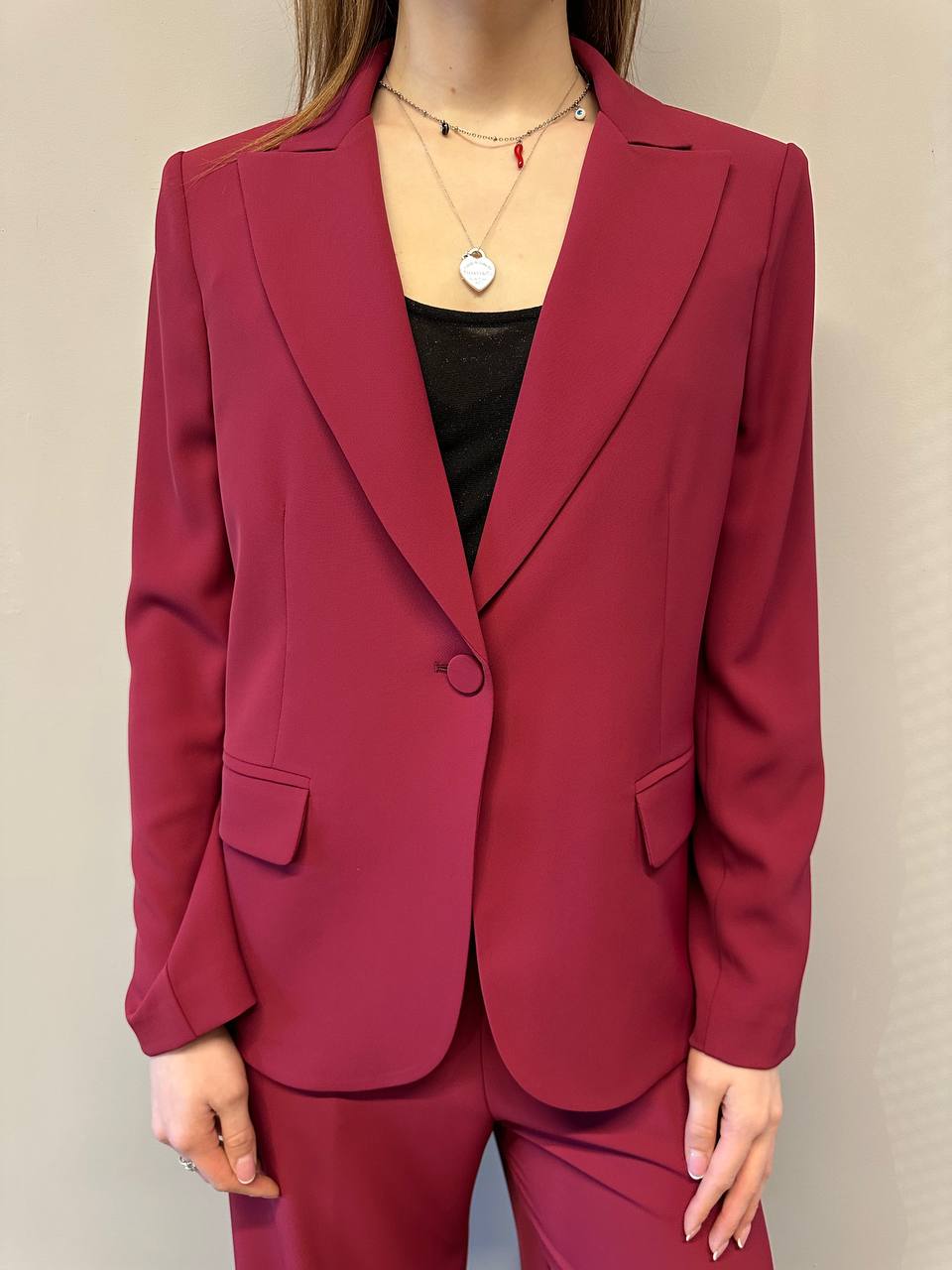 Kontatto Complete MA3002C Women, Bordeaux, Jacket and Pants