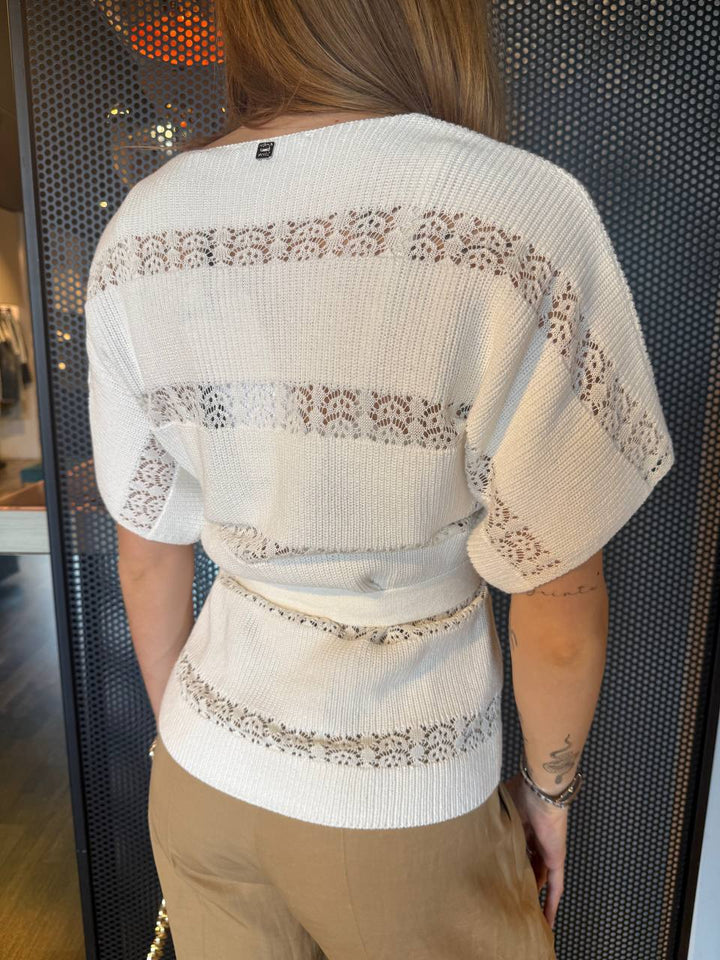Markup Cardigan Women MW860040 White, Cotton