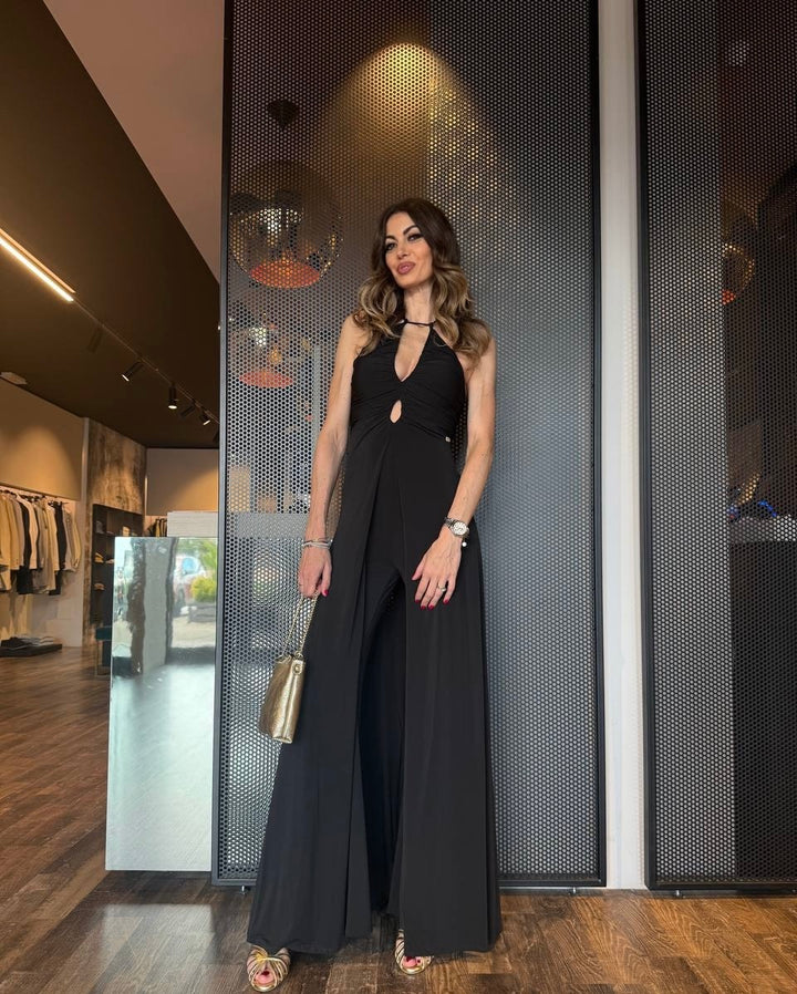 Relish Women's Jumpsuit RCP2507006015 Black, Low Back