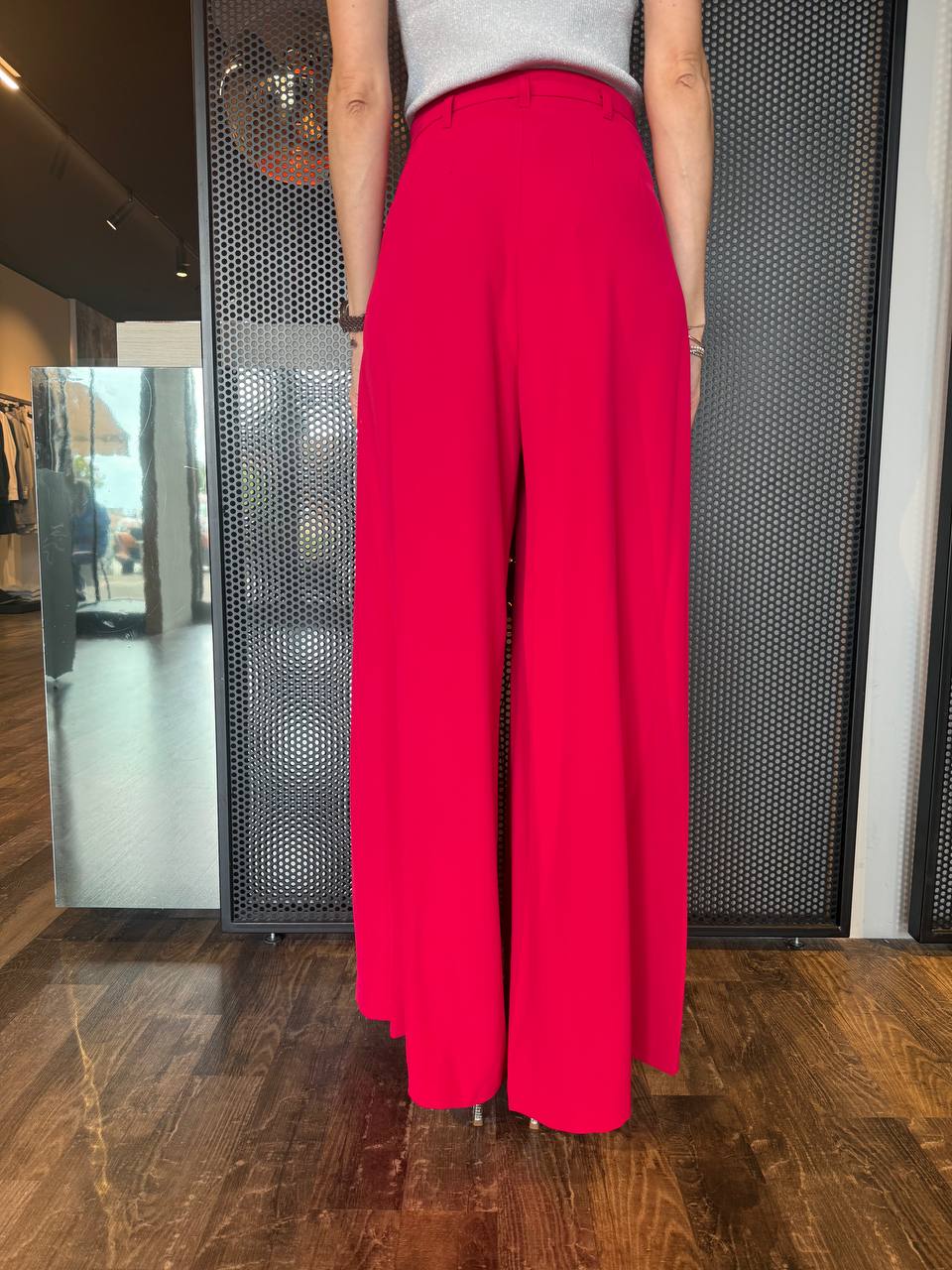 Imperial Pantaloni Ampi Donna P3ZQJGC Fucsia, Vita Alta