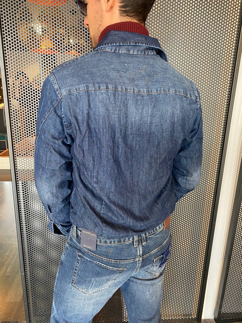 Displaj PARK VALERY Blue Denim Shirt