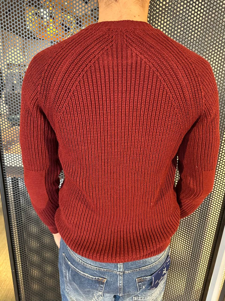 BL11 Maglia Uomo 13TROISI232, Costa inglese, Bordeaux
