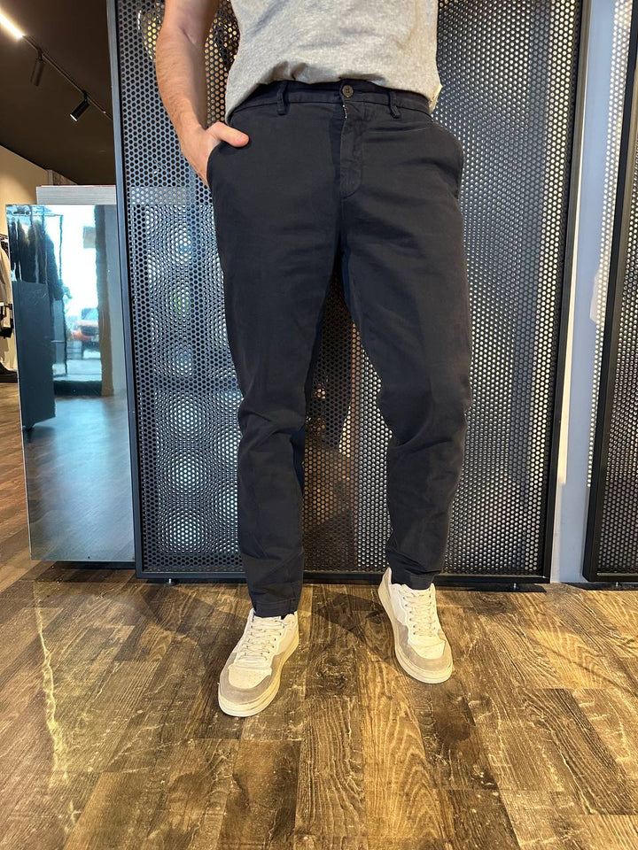 OUTFIT F2W4CT00P004 Regular Navy Blue Trousers