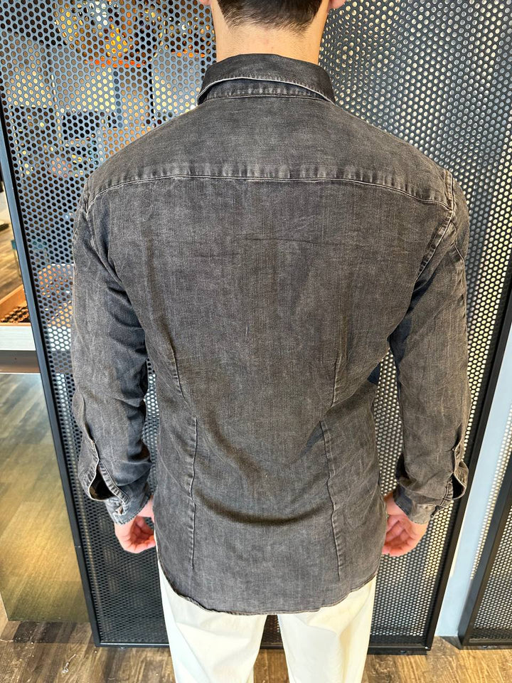 Displaj PARK VALERY BLACK Denim Shirt