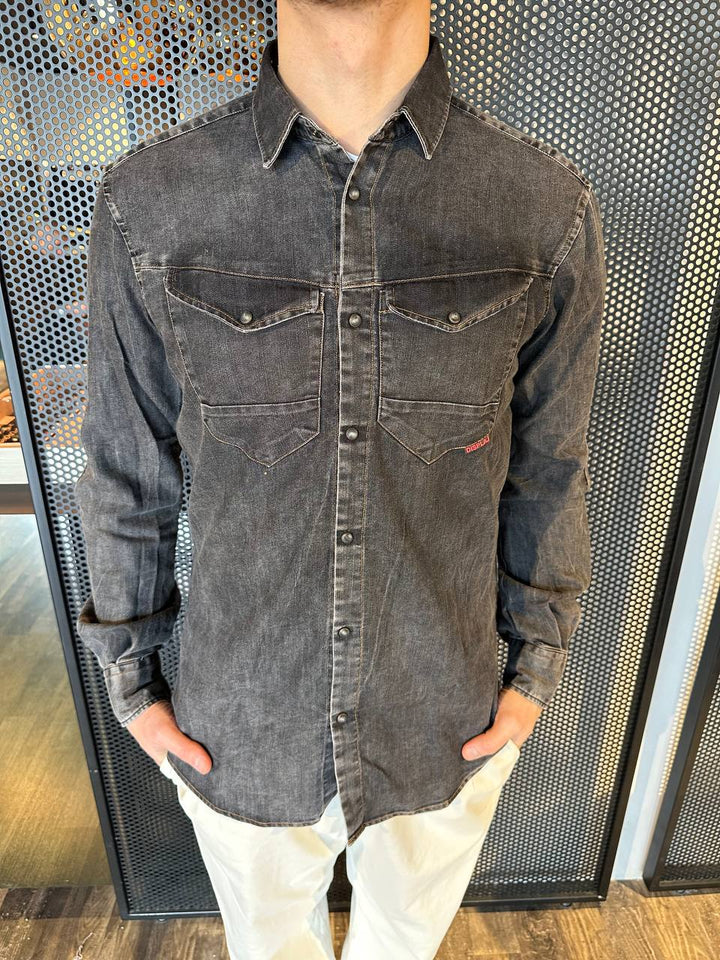 Displaj PARK VALERY BLACK Denim Shirt